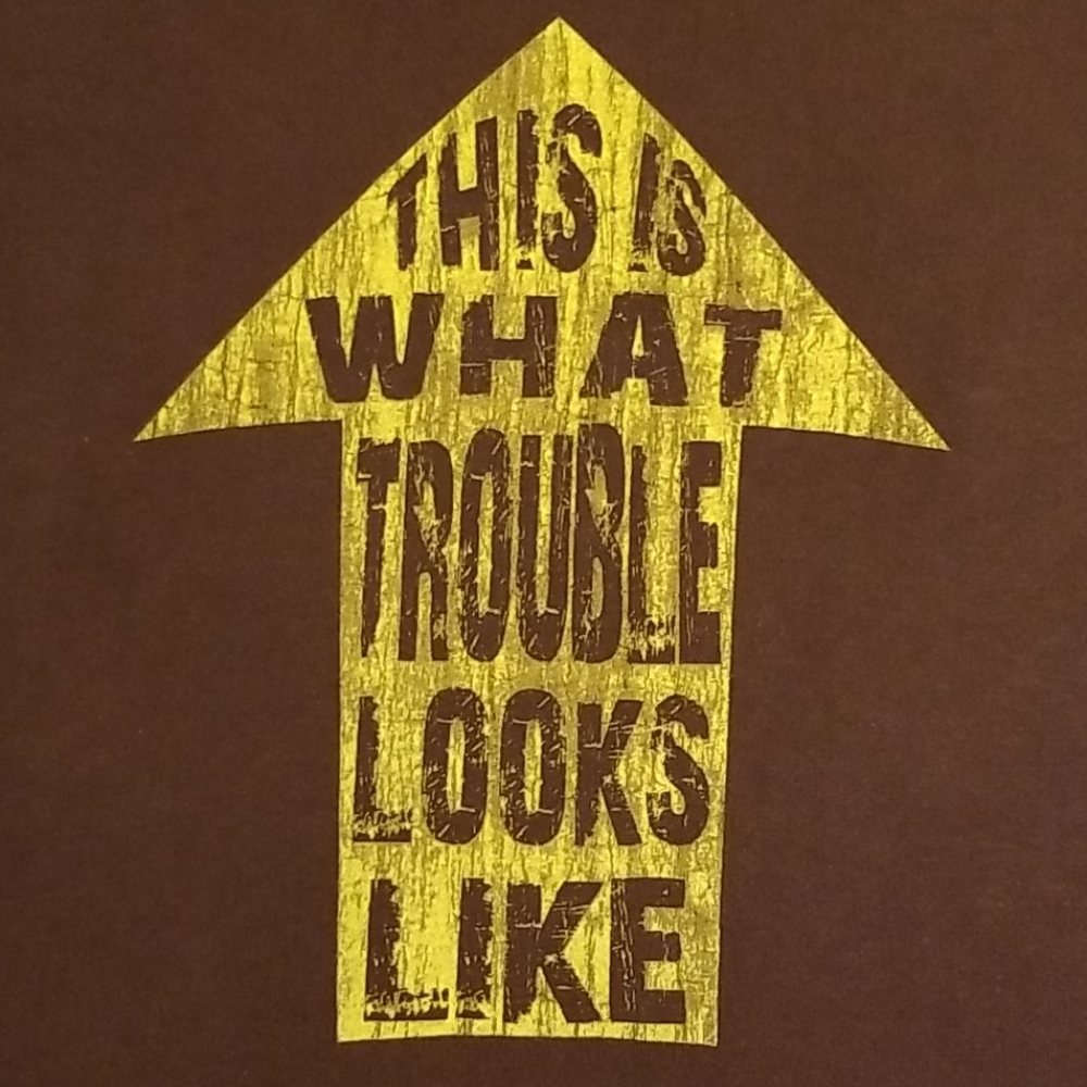 NEW Youth Graphic "Trouble" Tee